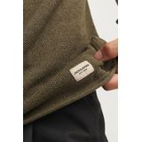Jack & Jones Trui Jjehill Knit Crew Neck Noos 12157321 Canteen/twist Mannen