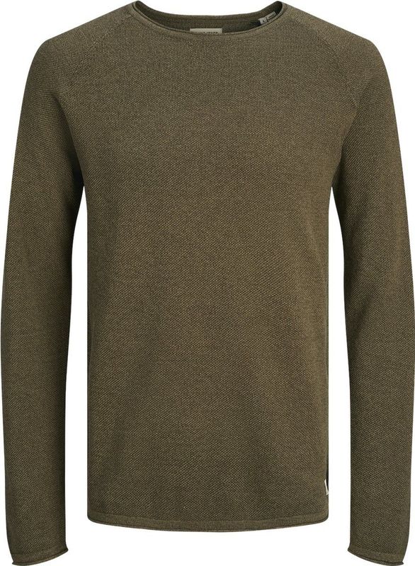 Jack & Jones Trui Jjehill Knit Crew Neck Noos 12157321 Canteen/twist Mannen