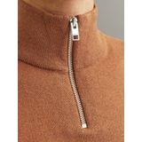 Jack & Jones - Schipperstrui - Cognac Bruin - Viscose Mix