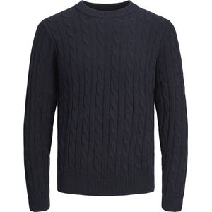 Jack & Jones Trui Jjeross Knit Crew Neck Sn 12257479 Navy Blazer Mannen