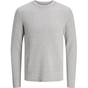 Jack and Jones - Trui - Lichtgrijs - Katoen/Gerecycled Polyester