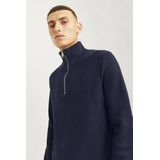 Gebreide Trui - Ronde Hals - Lange Mouwen - 50% Katoen - 50% Gerecycled Polyester