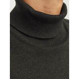 Basic - Gebreide Trui - Rolkraag - Lange Mouwen - 100% Biologisch Katoen