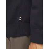 Basic Knit - Gebreide Trui - Zwart - 100% Biologisch Katoen