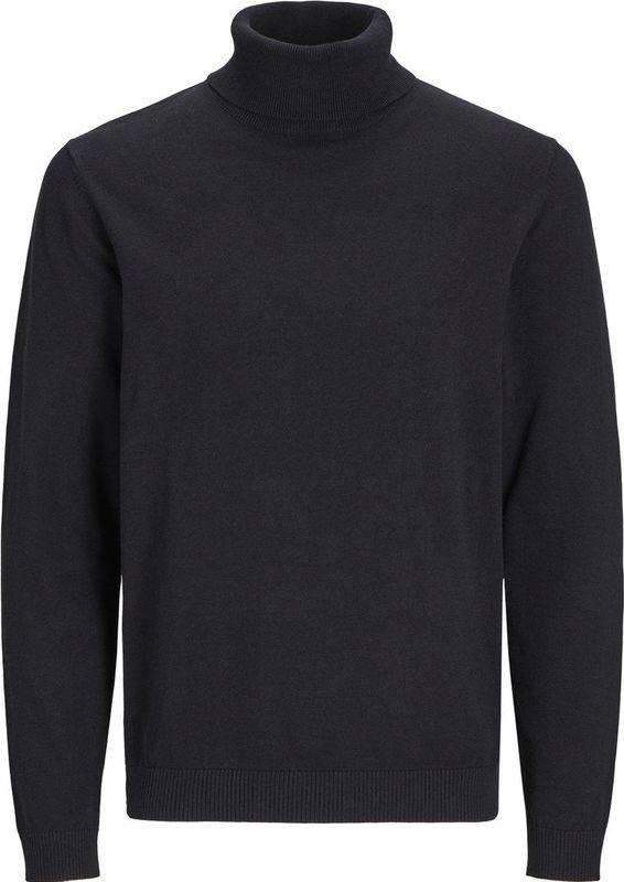 Basic Knit - Gebreide Trui - Zwart - 100% Biologisch Katoen