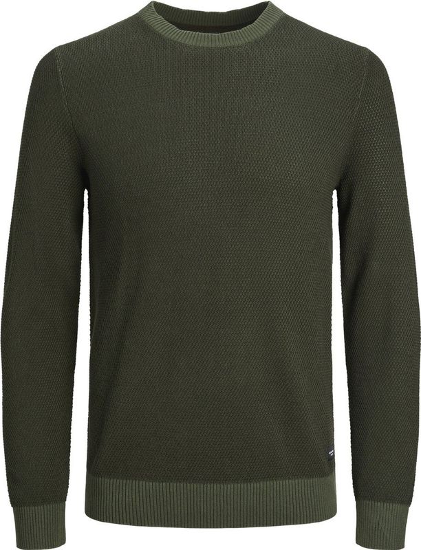 Jack&jones Jjeglobe Knit Crew Neck Noos Heren Trui