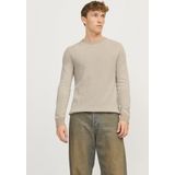JACK & JONES - Jjeglobe Knit Crew Neck Noos - Gebreide Trui - Haver