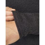 JACK & JONES Basic Knit Crew Neck - Heren Pullover - Donkergrijs Melange - Katoen