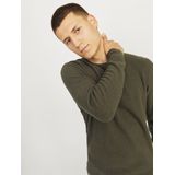 Gebreide Trui - Lichte Textuur - 50% Katoen - 50% Biologisch Katoen