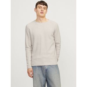 Gebreide Trui - Licht Katoen - Regular Fit - Ronde Hals