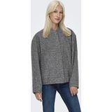 Only - Onlgaia Boucle Bomber - Jas - Donkergrijs Melange - Dames