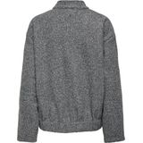 Only - Onlgaia Boucle Bomber - Jas - Donkergrijs Melange - Dames