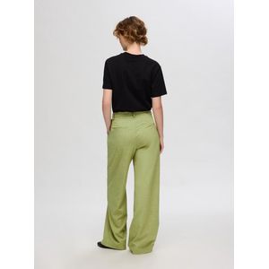 Selected Femme Sophie HW Exstra Wide Pant Caramom Seed Melange
