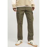 Cargobroek - Katoen - Relaxed Fit - Middenhoge Taille - Touwtjes Onderkant