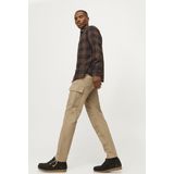 Cargobroek - Relaxed Fit - Katoen - Middenhoge Taille - Loose Fit