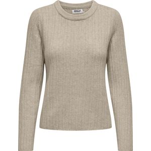 Trui - ONLJeanett - Effen - Gerecycled Materiaal - Lange Mouw