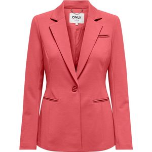 Only - Peach Blazer - Kleding - Lang - 95% Polyester, 5% Elastaan