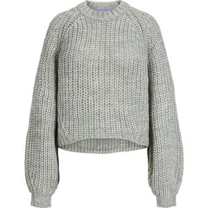 JJXX Trui Jxkelly Chunky Crew Neck Knit Sn 12255364 Grey Melange Dames
