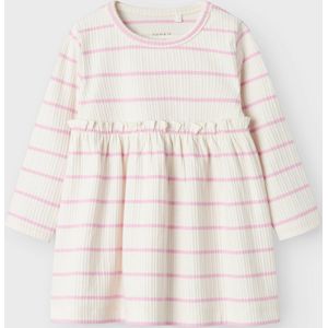 Jurk Kianna - Gestreept - Korte Mouw - Losse Pasvorm - Jersey