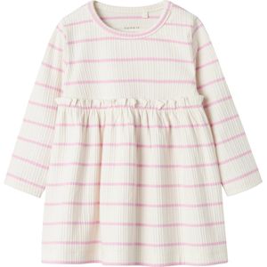 Jerseyjurk - Kianna - Gestreept - Korte Mouwen - Losse Pasvorm