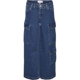 Vero Moda Girl Jeans - Lading - VmDaisy - Medium+ Blue Denim - Vero Moda Girl - 10 jaar (140) - Jeans