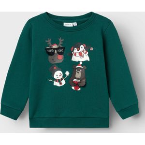 NAME IT - Nmmrsanta Nreg - Sweatshirt - Botanical Garden - Voor Jongens