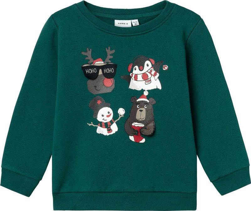 Name it Nmmrsanta Nreg Sweat Bru Box Jongens Trui