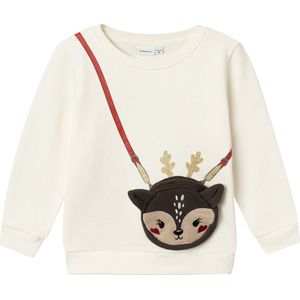 Name it Nmfrtinsel Nreg Sweat Bru Box Meisjes Trui