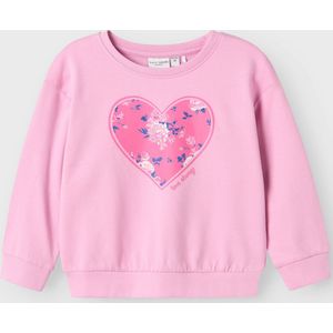 Name It mini meisjes trui VILOUI Pastel Lavender Relaxed Fit