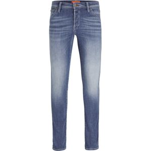 Fox - Slim Fit Jeans - Blauw - Denim - Laag uitgesneden