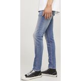 Fox - Slim Fit Jeans - Blauw - Denim - Vervaagde Look