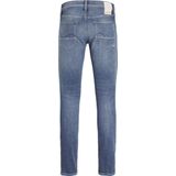 Fox - Slim Fit Jeans - Blauw - Denim - Vervaagde Look