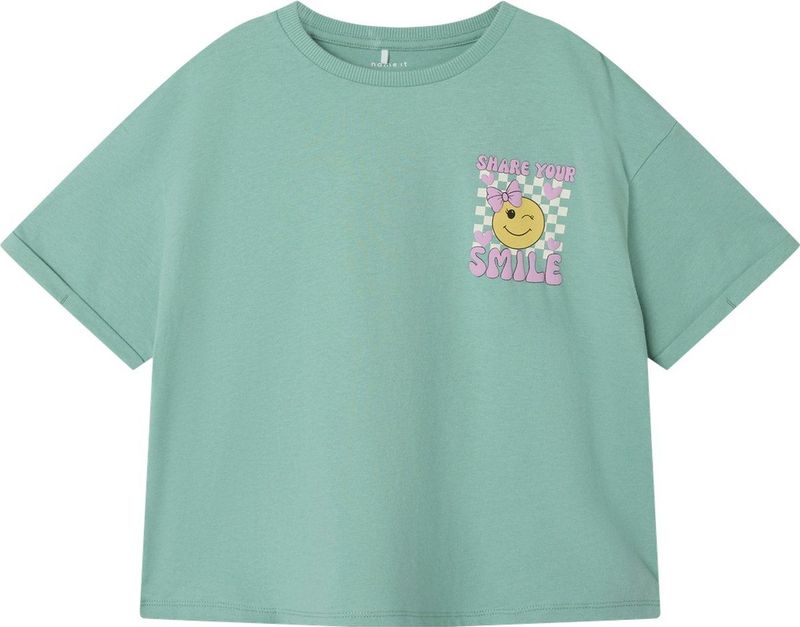 Name it - Nkfkailamos Ss Boxy Top Noos - Meisjes - t-Shirts