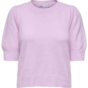 ONLY Rundhalspullover ONLRica (1-tlg) Drapiert/gerafft