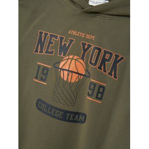 Name it Nkmvugo Ls Nreg Sweat Wh Bru Jongens Trui