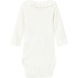 Body - Rood - Katoen - Lange Mouwen - Ruches