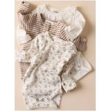 Body - Rood - Katoen - Lange Mouwen - Ruches