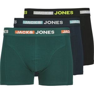 Jack & Jones - Boxershorts - Zwart - Katoen/Elastaan - Set van 3