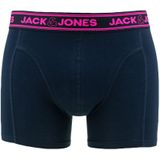 JACK&JONES ADDITIONALS JACETHAN TRUNKS 3 PACK - Donkergrijs Melange - Marineblauw - Lichtgrijs Melange