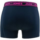 JACK&JONES ADDITIONALS JACETHAN TRUNKS 3 PACK - Donkergrijs Melange - Marineblauw - Lichtgrijs Melange