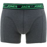 JACK&JONES ADDITIONALS JACETHAN TRUNKS 3 PACK - Donkergrijs Melange - Marineblauw - Lichtgrijs Melange