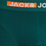 JACK&JONES - JACSCOTT SOLID TRUNKS - Boxershorts - Black Navy Blazer - Deep Teal - 3 Pack