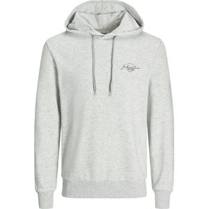 Jack & Jones - JJFERRIS SWEAT HOOD - Hoodie - White Melange