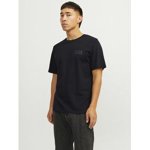 JACK & JONES - T-shirt Corp Small Logo - Zwart - Katoen