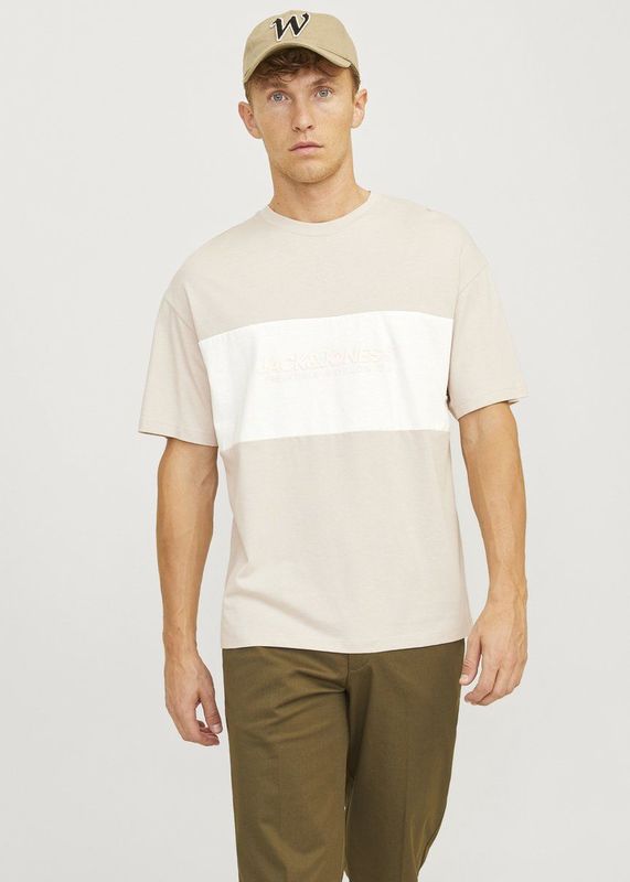 Jack Jones - Jjelegacy Blocking Tee Ss o-Neck Noos - Heren - t-Shirts