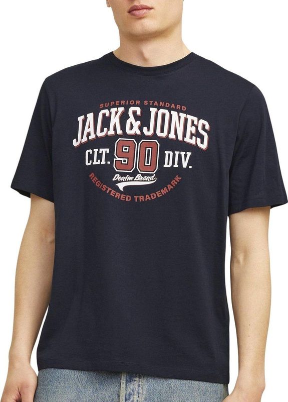 Jack Jones Jjelogo Tee Ss o-Neck 2 Col Aw24 Sn Heren t-Shirt