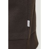 JACK & JONES - Bradley - Sweatshirt - Donkerbruin - Katoenmengsel met O-hals