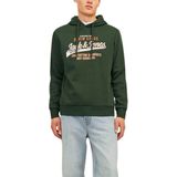 Hoodie - Lichtgrijs - 70% Katoen 30% Polyester - Capuchon