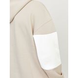 Hoodie - Grijs - Katoen/Polyester - Ruime Pasvorm