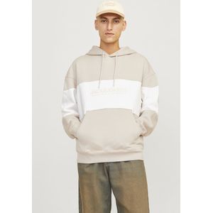 Hoodie - Grijs - Katoen/Polyester - Ruime Pasvorm